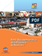 Perfil - Sociodemografico de La Prov Huancayo - SXP