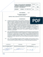 Resolucion 22 Instructivo para La Evaluacion Del Desempeno Epmaps