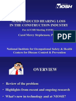 Noise-Induced Hearing Loss in The Construction Industry: Carol Merry Stephenson, PH.D