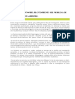 Tema 04: Elementos Del Planteamiento Del Problema de Investigación Cuantitativa