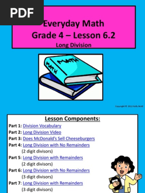 Everyday Math 6.2 Long Division