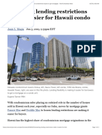 Loosening Lending Restrictions Make It Easier For Hawaii Condominium Buyers To Get Mortgages - Pacific Business News