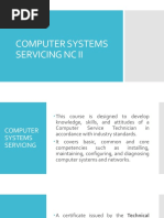 Computer Systems Servicing NC Ii