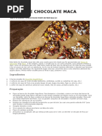 Casca de Chocolate Maca