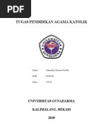 Download Tugas Pendidikan Agama Katolik by Fransiskus Xaverius Freddy SN41280078 doc pdf