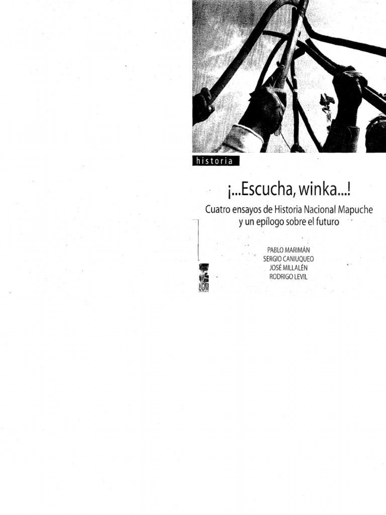 Ensayos sobre Historia Mapuche | PDF | Estado (política) | Sociedad