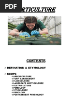 Horticulture