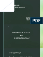 Introduction to Tally and shortcuts in Tally accounting software