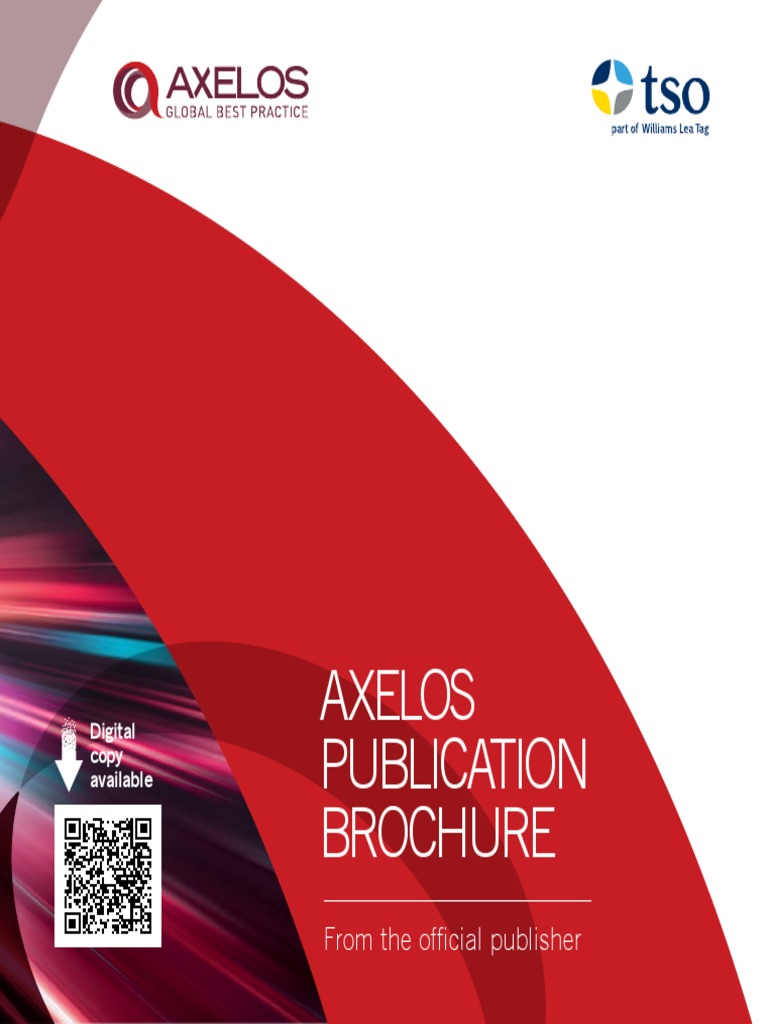 AXELOS Publication Brochure | PDF | Itil | It Service Management