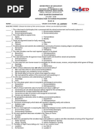 Grade 12 Philosophy First Quarter Exam | PDF | Truth | Pragmatism