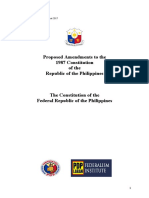 PDP Laban Proposed Constitution of The Federal Republic v.1.7 PDF