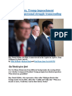 For Democrats, Trump Impeachment Question Is A Personal Struggle Transcending Politics