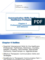 Communication Skills For The Healthcare Professional