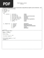 PRELIM EXAM - Solution CPE 004: PART II. Find The Radix R