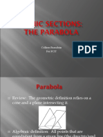 Conic Sections Parabolas FCIT Compat