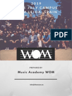 Music Academy WOM: Prepared by