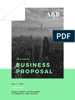 Business Proposal: Amery & Bennet