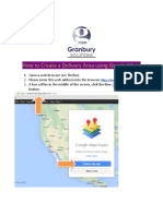 How To Create A Delivery Area Using Google Maps