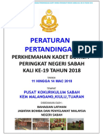 Peraturan Perkhemahan Kadet Negeri 2018