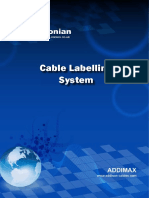 Cable Labelling Systems