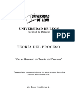 Curso de Teoría Del Proceso