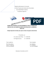 Diseño de Un Manual de Procedimiento para La Puesta en Servicio de Las Subestaciones Eléctricas de La Empresa ENELVEN