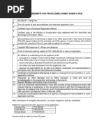 PEA License Application Requirements | PDF
