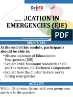 Handout - Education in Emergencies