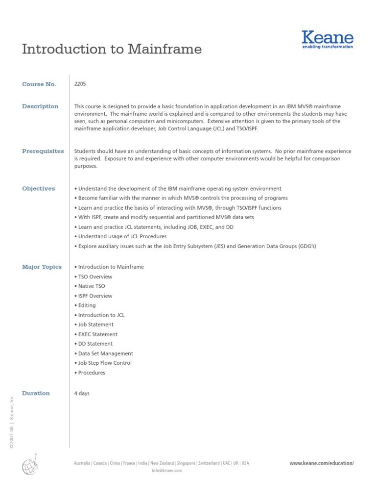Mainframe Basics Pdf , Introduction to the New Mainframe: IBM z/VSE ...