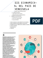 Analisis Economico-social Del Pais de Venezuela