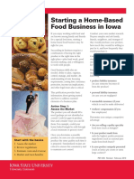 Starting A Home-Based Food Business in Iowa: Start With The Basics