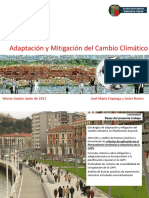 Adaptación y Mitigación Del Cambio Climático: Vitoria-Gasteiz Junio de 2011 José María Ezquiaga y Javier Barros