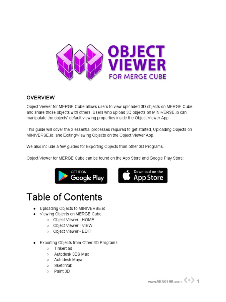 Object Viewer Getting Started Guide | PDF | Computer File | Areas Of ...
