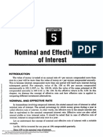 Nominal and Effective Rates
