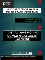 Structure of Dicom Image in Radiology and Radiotherapy: Moderator Presenter