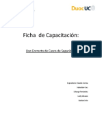 Ficha Realizacion de Capacitacion Casco