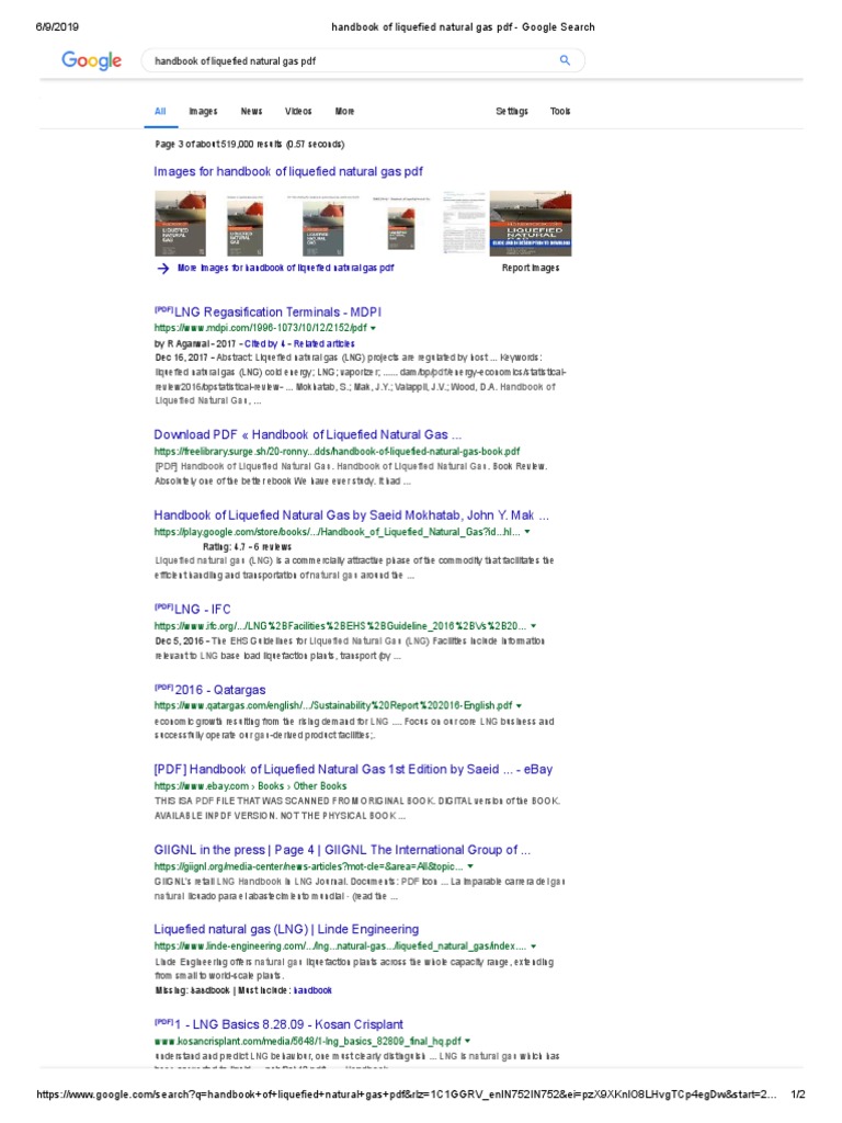 Handbook of Liquefied Natural Gas PDF | PDF | Liquefied Natural