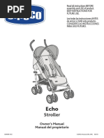 Stroller: Owner's Manual Manual Del Propietario