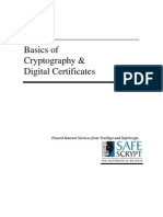 Basics of Cryptography