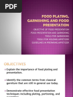Essential Plating Techniques Guide | PDF | Garnish (Food) | Meal
