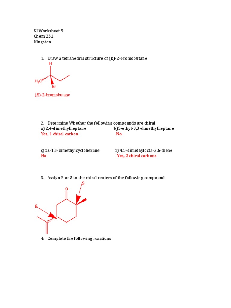 Chem231kingstontmca2028siworksheet9keydocx