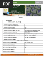 Class 12: Revision-Web Application