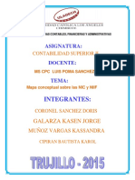 Mapa Conceptual de Las Nics y Niif