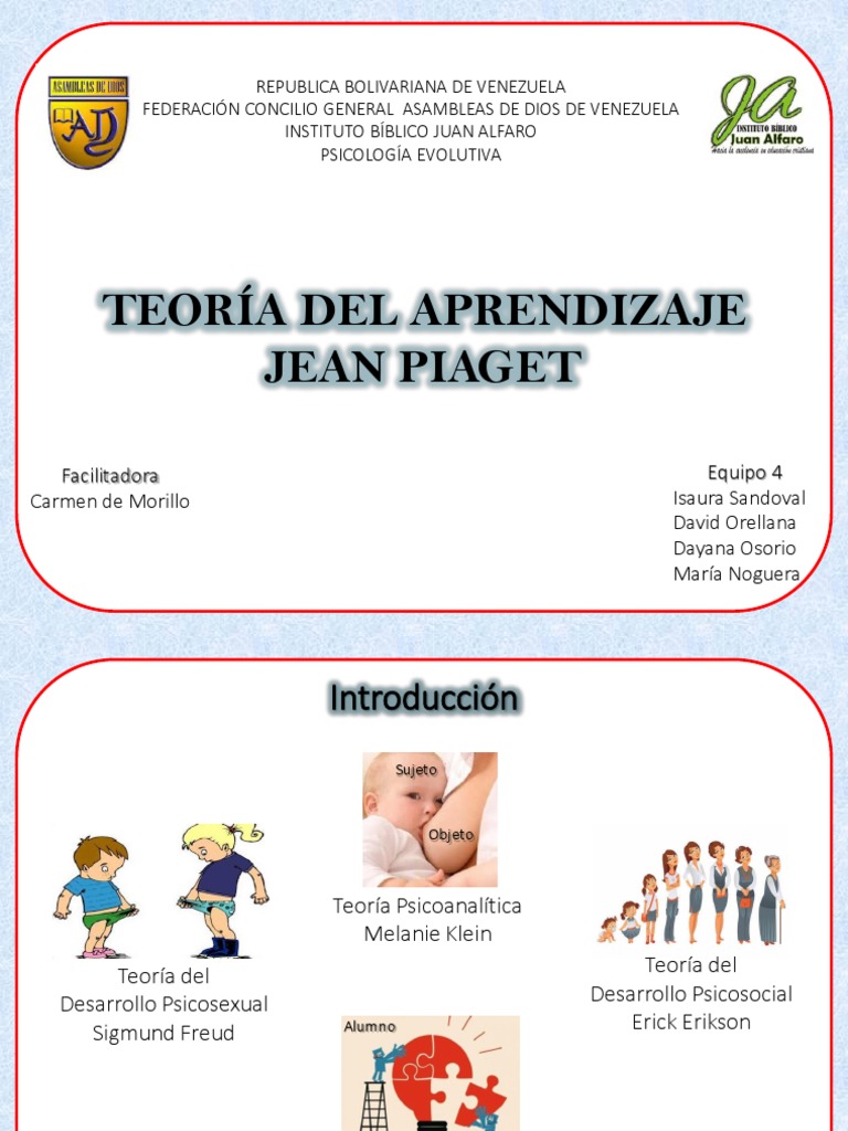 Presentación Piaget VF | PDF | Constructivismo (filosofía de la ...