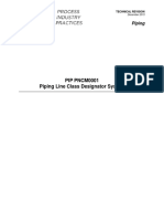 PIP PNCM0001 Piping Line Class Designator System PDF