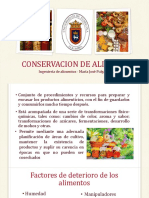 Conservacion de Alimentos