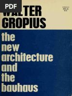 The New Architecture and the Bauhaus by Walter Gropius (Art eBook)