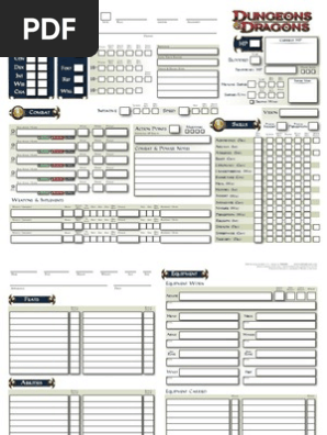 Character Sheet
