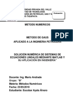 Proyecto de Metodos Numericos