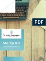 The Invisible Hypothyroidism Media Kit - June 2019